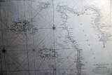 French nautical chart of the Channel Islands 