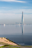 Lakhta Center, Gazprom headquarters, St. Petersburg, Russia 