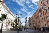 Street in St Petersburg, Russia 