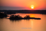 Sunset in Baltic Sea 