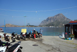 Waiting for the ferry to Telendos island