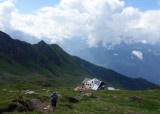 We started from the Karl Edel Hutte in the Zillertal Alps above Mayerhofen