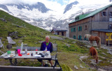 lunch stop at the Greizer Hutte