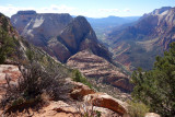 Zion- Looking down into Zion Valley