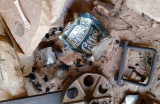 Artifacts in Cowboy alcove - Lower Muley Twist