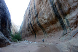Last section of Lower Muley Twist heading into Halls Creek