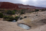 Muley Tanks- a sure water source which we used on our 2014 Hayduke hike