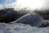 Nov 18 Ciste Dhubh north of Glen Shiel