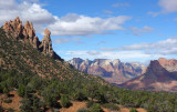 Eagle Crags with Zion behind