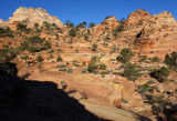 Slickrock below Sawmill springs