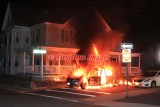 Webster MA - Vehicle fire with extension, Veteran's Way at Negus St. - June 27, 2017