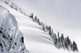 Approaching with Caution on Liberty Mountain Cascade Mountains 300  