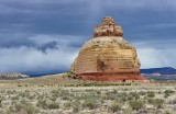 Church Rock in Peters Canyon of Dry Valley Utah 177 