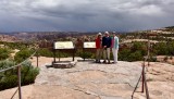Nancy and Charlie and Katherine at Navajo National Monument Shonto 294