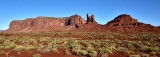 Eagle Mesa and Setting Hen in Monument Valley 098  