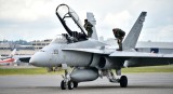 F-18  at Clay Lacy Aviation Seattle 011 