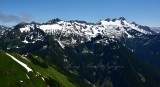 Spire Point Dome Peak and Glacier Sinister Peak Cascade Mountains Washington 114