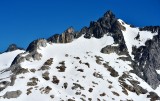Hole in Spire Point on Dome Peak Washington 169