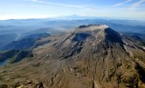 Mt St Helens and Mt Hood Washington 525 