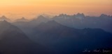 Golden Sunset on Central Cascade Mountains Washington 073  