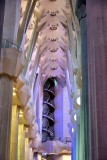 La Sagrada Familia Interior Barcelona Spain 186a