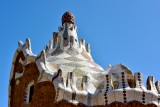 Tower in Monumental Zone at Park Guell Barcelona 188  