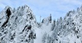 Life on the edge nearby Ragged Ridge Cascade Mountains Washington 246