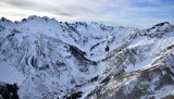 Blue Mtn, Sinister Peak, Dome Peak, Chickamin Glacier, Dana Glacier, Spire Point, Sentinel Peak 438  