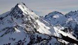 Johannesburg Mountain and Glacier, Mt Formidable and Spider Mountain, North Cascade Mountains 652 