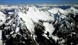 Crescent Creek Spires, West Twin Needles, Mt Terrror, Mt Degenhardt, The Barrier, Pinnacle Creek, Crescent Creek, Jack Mountain,