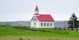 Hraungeriskirkja is a church in Flahreppur, Iceland 129 
