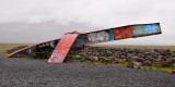 Skeiđará Bridge Monument near Skeiđarársandur, Iceland 532