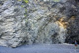 Rock formation at Hlsanefshellir cave, Vik Iceland 1614