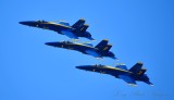 Blue Angels 1, 2, 3 over Boeing Field, Seattle Seafair, 2018 388