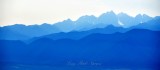 Mount Constance and Olympic Mountains in haze and smoke from forest fire, Over Port Ludlow, Washington 138 