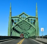 McCullough Bridge across Coos Bay on Oregon Coast Highway, North Bend, Oregon 227 