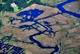Marsh off Folly Creek and Plantation in Yemassee South Carolina 614
