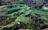 Autumn on Old Ironton Road near Reedsberg in Wisconsin 132