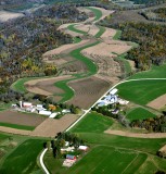 Large farms on Cedar Ridge Drive, Winona Minnesota 366 
