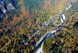 Town of Index and North Fork Skykomish River in Autumn, Washington 162 