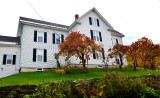 Grand House on hill, Brunswick, Maine 952 