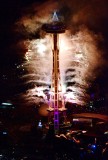 Space Needle New Year Eve Fireworks 2018 Seattle Washington 387a 