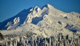 Glacier Peak from Mount Pugh, Cascade Mountains, Washington State 644