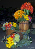 Flowers and Barrels