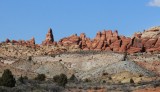 Rock Pinnacles at Arches National Park