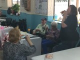 Mother and dads 75th Anniversary Party given by Escapees Adult Daycare. April 10, 2018