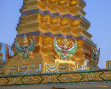 Wat Khunchan Merit Shrines Base of One of Three Prangs or Chedi (DTHB2026)