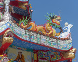 Wat Pa Neramit Mae Taeng Chinese Shrine Roof Dragon (DTHCM2065)