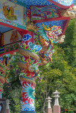 Wat Pa Neramit Mae Taeng Chinese Shrine Dragon Pillar (DTHCM2069)