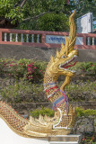 Wat Phra That Doi Saket Upper Terrace Gate Makara and Naga (DTHCM2192)